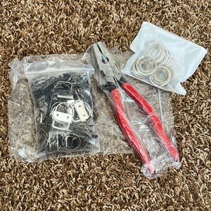 Key Fob Wristlet Kit with Pliers